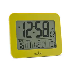 Digitally Quartz Movement / Crystal Alarm Tabletop Clock Heathland