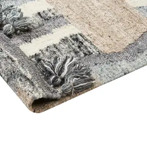 Wool Kilim Area Rug 200 x 300 cm Multicolour AYGEZARD