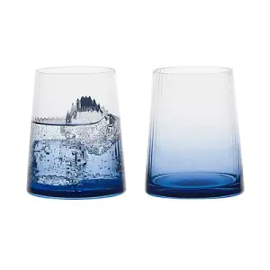 Anton Studios Empire Set of 2 DOF Tumblers Blue