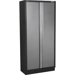 915mm Full Height Modular Storage Cabinet with Double Doors and Adjustable Shelves