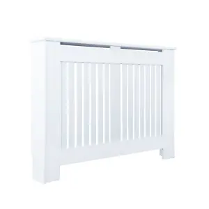 Kensington Medium White Radiator cover 900mm(H) 1195mm(W) 200mm(D)