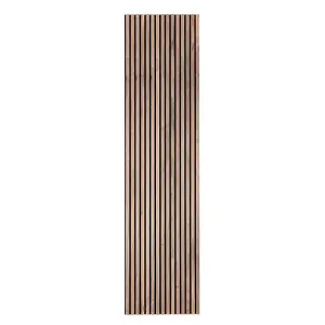 240cm x 60cm Acoustic Slat Wall Panel