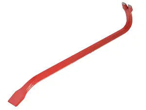 Faithfull FAIWB18 Wrecking Bar 450mm (18in) Crowbar Pry Bar Utility Bar Iron Bar