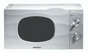 Daewoo Argyle White Microwave Kettle and Toaster Set 800W 20L, 2 Slice, 3000W Jug