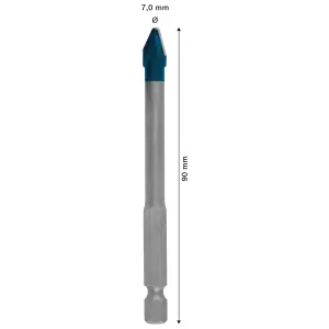 Bosch Professional Tile & glass drill bit (Dia)7mm