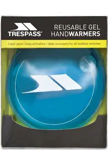 Trespass Blue Reusable Hand Warmers Each