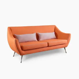 Emelda Grace Rita Large Sofa - Orange