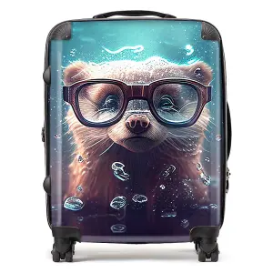 Ferret Splashart Water Suitcase - Large