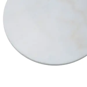 Maison by Premier Round Marble Paddle Chopping Board