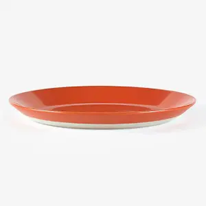 Sur La Table Colour Me Happy Orange Dinner Plate