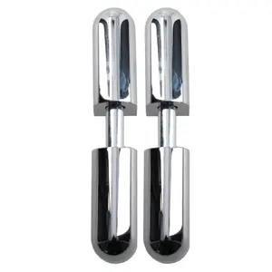 2pk Lift Off Chrome Knuckle Hinge Concealed Fixing 16x76mm Heavy Duty