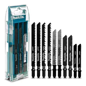 Makita 20 Piece Jigsaw Blade Set 50mm 70mm Wood Metal Plastic Aluminium + Case