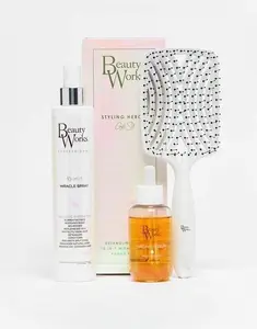 Beauty Works Styling Heroes Gift Set - 23% Saving-No Colour - No Colour (Size: No Size)