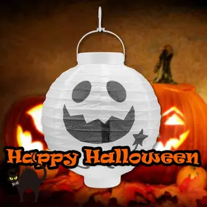 Halloween Paper Lantern Halloween Party, Trick or Treat 20cm Ghost