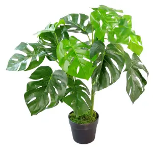 80cm Leaf realistic Artificial Monstera Cheese Plant