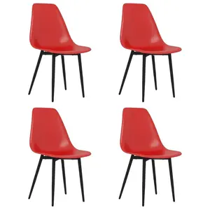 Mtamore Dining Chair (Set of 4) Transparent / Black