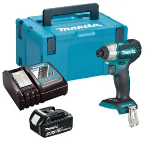 Makita DTD155RF 18v LXT Brushless Impact Driver + Assist Mode 1 x 3.0ah +Case