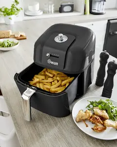 Swan Retro 6L Manual Air Fryer