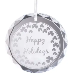 Happy Holidays Hanging Figurine Ornament