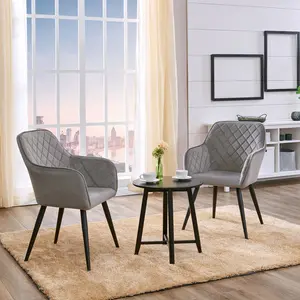 Valera Dining Room Chair Grey/Brown/Blue