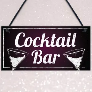 Red Ocean Cocktail Bar Decorations Neon Effect Home Bar Pub Club Man Cave Garden Sign Friendship Gift