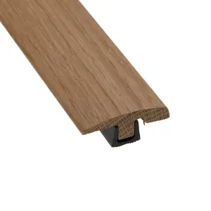 Woodline WST18 Step Twin Door Bar Threshold 900mm - Unfinished Oak