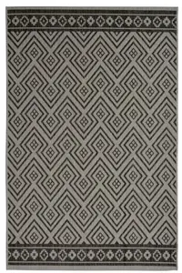 County Collection Geo Grey Indoor/Outdoor Rugs  11344A