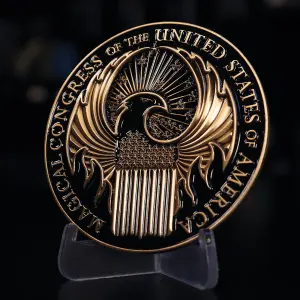 Fantastic Beasts Limited Edition Magical Congress of the United States of America Medallion