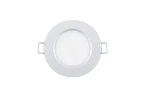 Sylvania SylSpot Cool White, Warm White & Candlelight IP65 rated 7W Recessed LED Spotlight - 3 Pack