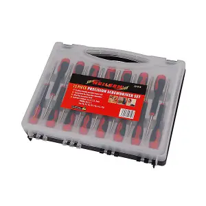 Precision Screwdriver Set 15 Pieces Small With Case (Neilsen CT1719)