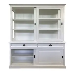 Jacksonport Display Cabinet White