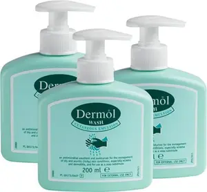 Dermol Wash - 200Ml - 3 Pack