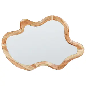 Wall Mirror DREVANT Wood Natural