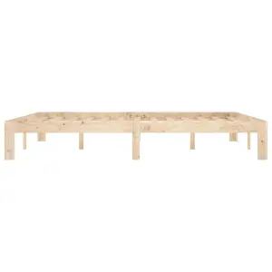 Berkfield Bed Frame Solid Wood Pine 160x200 cm