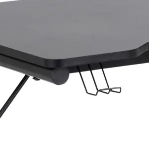 Trooper Gaming Desk in Matt Black