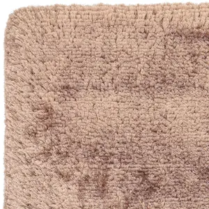 Ultra Thick Plush Shaggy Rug Blush Pink Rug 70x140cm for the