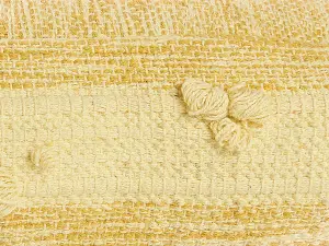 Floor Cushion CLONE Cotton Yellow