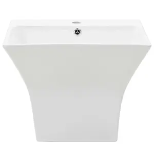 Wall-mounted Basin Ceramic White 500x450x410 mm