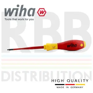 Wiha Screwdriver Square Scrulox Robertson Electrician 1000v VDE SlimFix 35504