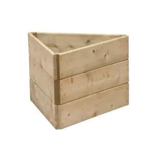 Greena Triangular Raised Bed 45 cm High, 60cm each side