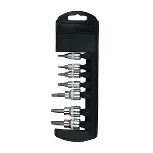 7 Piece T10 T40 Trx Socket Set 1/4" Inch & 3/8" Inch Square Drive