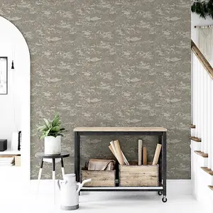 Arthouse Patina Neutral Grey Brown Texture Quality Wallpaper 297603