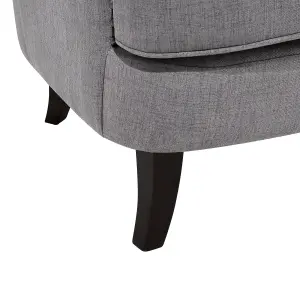 Armchair VIBORG II Fabric Light Grey