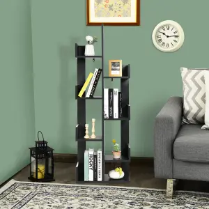 Costway 8 Tier Bookshelf Display Floor Standing Bookcase Storage Shelf for Living Room