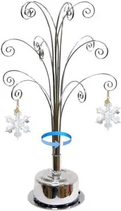 HOHIYA For Swarovski Christmas Ornament 2024 Ornament Display Tree Stand Rotating Hanger Hook Holder Hanging Crystal Suncatcher Decorations Grandmom