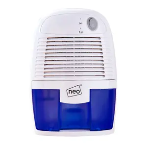 Neo 500ml Mini Dehumidifier Portable for Damp Mould Condensation Clothes & Moisture