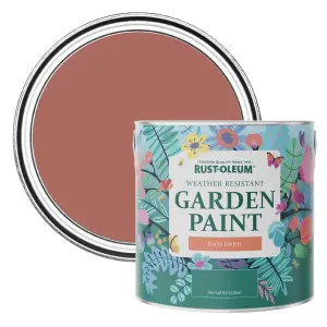 Rust-Oleum Salmon Satin Garden Paint 2.5L