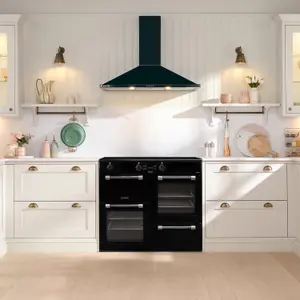 Leisure CK100D210K Freestanding Electric Range cooker with Induction Hob - Black