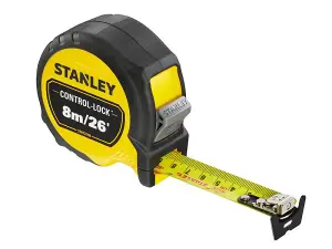 Stanley STHT37236-5 CONTROL-LOCK™ Pocket Tape 8m/25ft (Width 25mm)