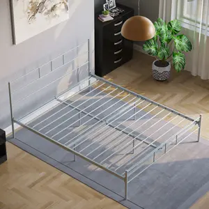 Vida Designs Dorset Silver 5ft King Size Bed Frame